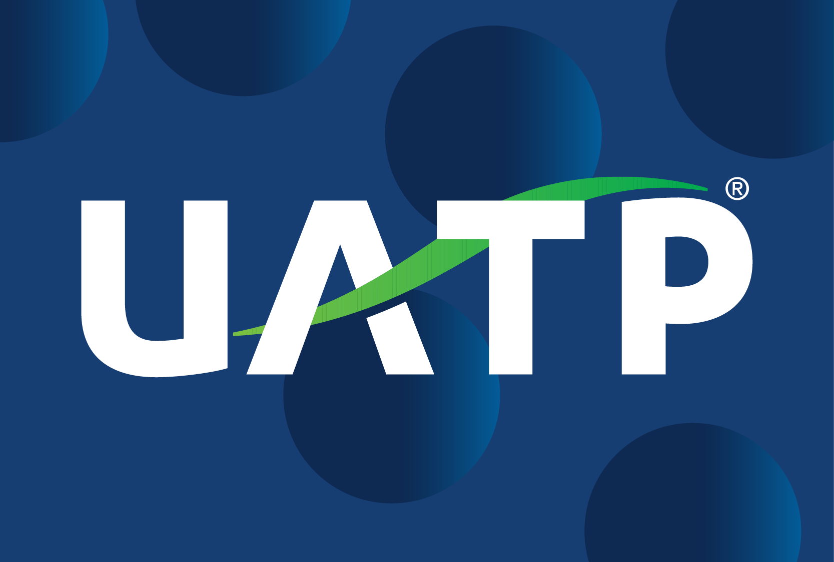 UATP logo on background